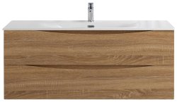 Тумба под раковину BelBagno Marino-Cer-N MARINO-CER-N-1200-2C-SO-WO-P 119,6x45,5 подвесная, белый дуб