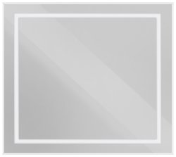 Зеркало с подсветкой BelBagno KRAFT SPC-KRAFT-900-800-SENS-AL 90x80, сатин