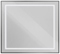 Зеркало с подсветкой BelBagno KRAFT SPC-KRAFT-900-800-SENS-NERO 90x80, черный