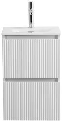 Тумба под раковину BelBagno Uno-Mini UNO-MINI-400-2C-SO-BO 40x40,5 подвесная, белый матовый