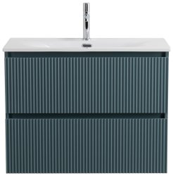Тумба под раковину BelBagno Uno-Mini UNO-MINI-800-2C-SO-AO 80x39,5 подвесная, голубой матовый