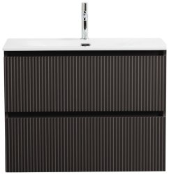 Тумба под раковину BelBagno Uno-Mini UNO-MINI-800-2C-SO-GSO 80x39,5 подвесная, темно-серый матовый