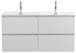 Тумба под раковину BelBagno Uno UNO-1200-4C-SO-BO 120x45,5 подвесная, белый матовый