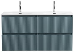 Тумба под раковину BelBagno Uno UNO-1200-4C-SO-AO 120x45,5 подвесная, голубой матовый