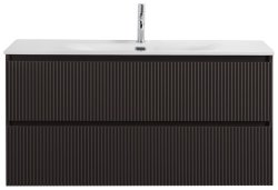 Тумба под раковину BelBagno Uno UNO-1200-2C-SO-GSO 120x45,5 подвесная, темно-серый матовый
