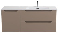 Тумба под раковину BelBagno Etna ETNA-1200-2C-1A-SO-CO-R 120x45,5 подвесная, бежевый матовый