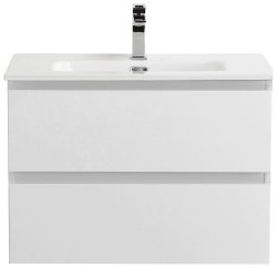 Тумба под раковину BelBagno Kraft KRAFT-700-2C-SO-BO 70x45,5 подвесная, белый матовый