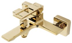Смеситель для ванны BelBagno LUCE LUC-VAS-ORO, глянцевое золото