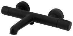 Смеситель для ванны BelBagno UNO UNO-VASM-NERO, черный матовый