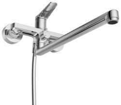 Смеситель для ванны BelBagno UNIQUE UNIQUE-VASM-L-CRM, хром