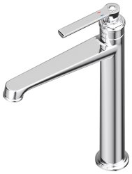 Смеситель для раковины BelBagno Boheme BOHEME-LMC-CRM-W0 высокий, хром