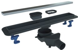 Душевой лоток BelBagno LUCE BB-LD-LUCE-80-CR 80 см, хром