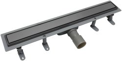 Душевой лоток BelBagno MARINO BB-LD-MARINO-80-GM 80 см, оружейная сталь
