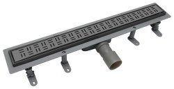Душевой лоток BelBagno UNO BB-LD-UNO-60-GM 60 см, оружейная сталь