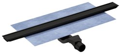 Душевой лоток VitrA Eco-Flow 59980582000 60 см, черный