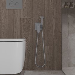 Гигиенический душ OLIVEEKA D OL-829003-CR со смесителем, хром
