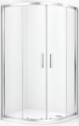 Душевой уголок Riho Hamar 2.0 R309 G007003120 100x100, профиль хром