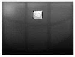 Душевой поддон Riho Basel 404 D005005065 100x80 акриловый, черный глянец