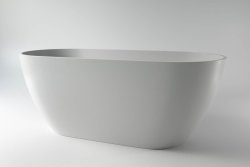 Ванна HOLBI Venus 1.01.001.11.1 168x80 из искусственного камня, белая матовая