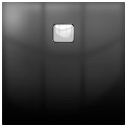 Душевой поддон Riho Basel 430 D005035065 100x100 акриловый, черный глянец