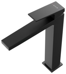 Смеситель для раковины VitrA Minimax Square A4372436EXP высокий, черный матовый