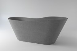 Ванна HOLBI Afrodita 2.01.005.44.4 161x68 из искусственного камня, бетон