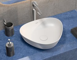 Смеситель для раковины VitrA Root Round A42707EXP высокий, хром