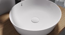 Смеситель для раковины OLIVEEKA D OL-239003-MB высокий, черный матовый