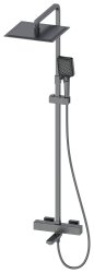 Душевая система OLIVEEKA D OL-739901-BGM, матовый оружейный металл