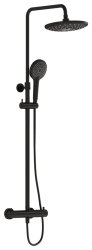 Душевая система VitrA AquaHeat A4720536EXP, матовый черный