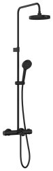 Душевая система VitrA Base Round A4730336EXP, матовый черный