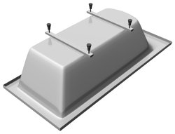 Ножки для ванны Relisan Eco Plus Гл000026975 60 см стальной