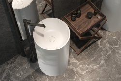 Раковина HOLBI ANDROMEDA 44x44, окраска по RAL на всю толщину