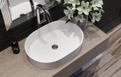 Раковина HOLBI ARIEL 55x40, бетон