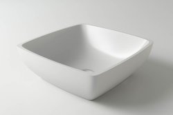 Раковина HOLBI JUPITER 43x43, белая матовая