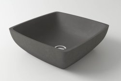Раковина HOLBI JUPITER 43x43, бетон