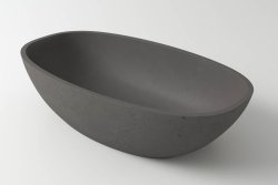 Раковина HOLBI TEFIA 63x34, бетон