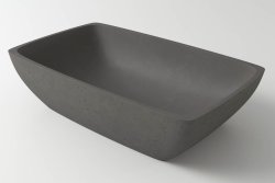 Раковина HOLBI TITAN 59x36, бетон