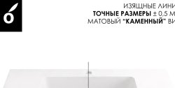 Раковина Oliveeka Urban 100x50 с отверстием под смеситель, белая