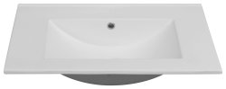 Раковина Oliveeka NVS70 70x46 без отверстия под смеситель, белая