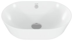 Накладная раковина VitrA Geo 55x40, белая