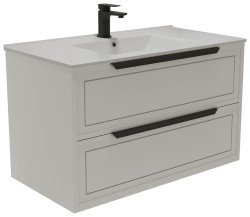 Тумба под раковину ZOV Севилья S80W 79x45 подвесная, белый мат