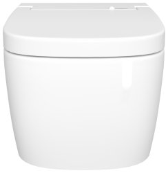 Подвесной электронный унитаз-биде VitrA V-care 5674B003-6194, белый с сиденьем