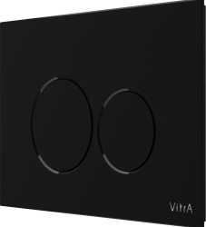 Кнопка смыва для инсталляции VitrA Origin 740-2450, глянцевый черный