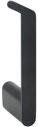 Бумагодержатель Bemeta ORGANIC BLACK 167112030, черный матовый