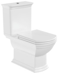 Унитаз-компакт VitrA Serenada 9722B003-7203, белый с сиденьем и бачком