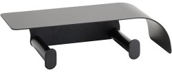 Бумагодержатель Bemeta ORGANIC BLACK 167112160, черный матовый