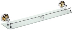Полка Bemeta RETRO 144202268, золото/хром
