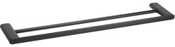 Полотенцедержатель Bemeta ORGANIC BLACK 167104050, черный матовый