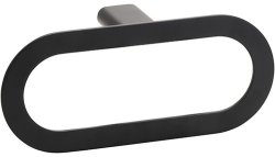 Полотенцедержатель Bemeta ORGANIC BLACK 167104380, черный матовый